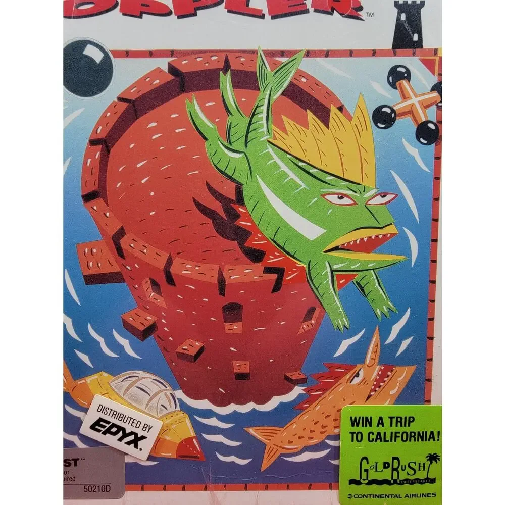 Tower Toppler 1987 for the Atari ST 52010D Mega Computer New Sealed